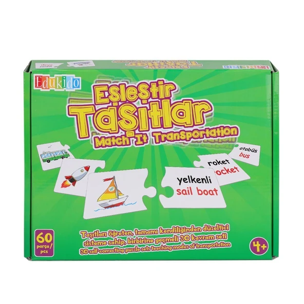 EDU-1010 Eşleştir Taşıtlar -Chiva ürün görseli 1