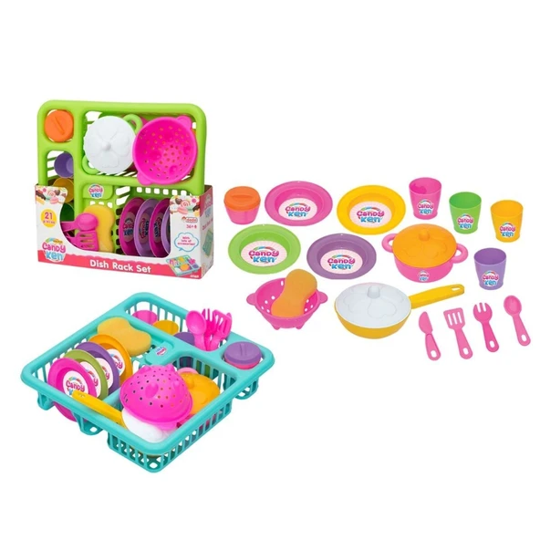 01169 Candy Bulaşık Seti -Dede - Resim 2
