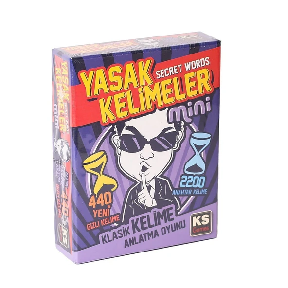 25115 Mini Yasak Kelimeler Oyunu -KS Games ürün görseli 1