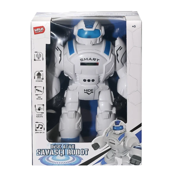 27115 Kumandalı Disk Atan Süper Robot -Birliktoys ürün görseli 1
