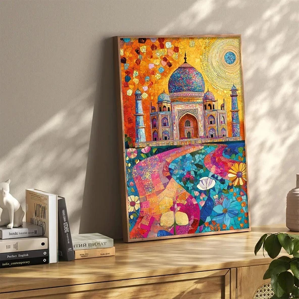 20092 PUZZLE 500 MOSAİC TAJ - Resim 3