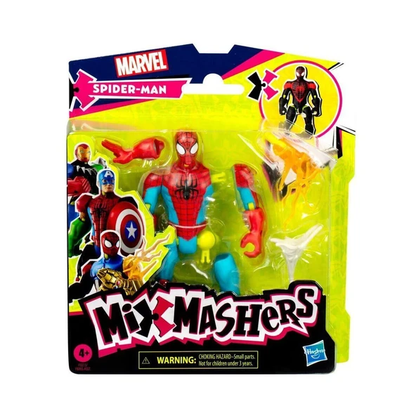 F9205 Spider-Man MixMashers Figür - Resim 5