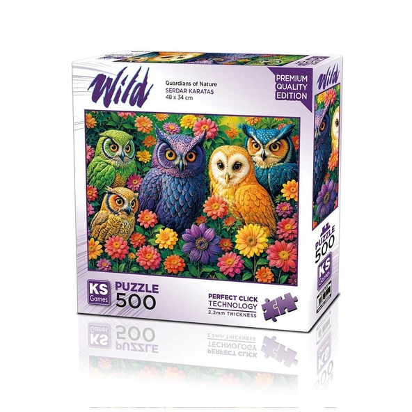 20095 PUZZLE 500 GUARDİANS OF NATURE ürün görseli 1