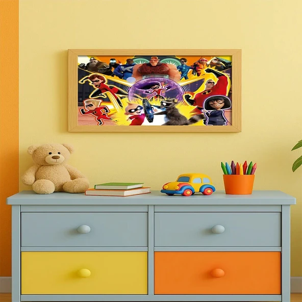 INC 113 INCREDIBLES 2 PUZZLE 200 - Resim 3
