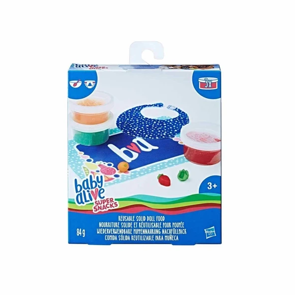 C2727 Baby Alive Super Snacks Yedek Mama Paketi +3 yaş ürün görseli 1
