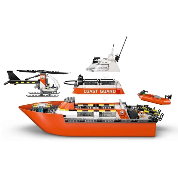 PTTAVM: 60504 Lego City Sahil Güvenlik Kurtarma Botu ve