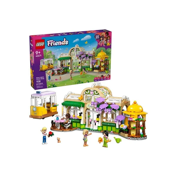 42671 Lego Friends Kafe ve Çiçekçi Dükkanı 1138 parça +9 yaş ürün görseli 1