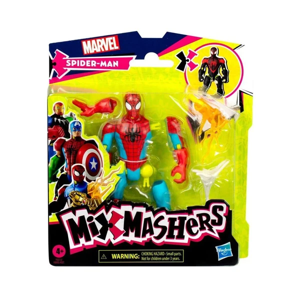 F9205 Spider-Man MixMashers Figür - Resim 10