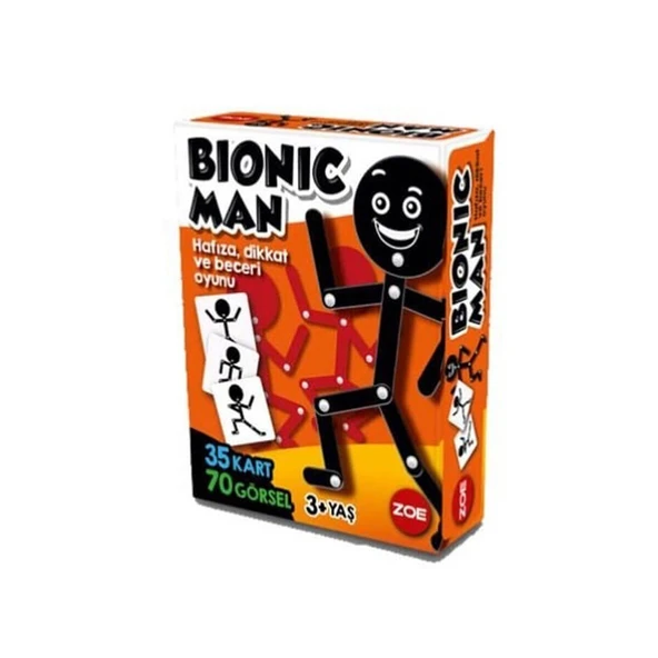 25132 BIONIC MAN TR-ENG ürün görseli 1