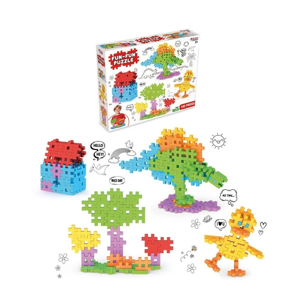 03906 FUN FUN PUZZLE 192 PRÇ ürün görseli 1