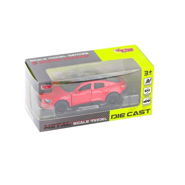KM-36201A-Vardem Kutulu Çek Bırak 1:36 Metal Araba ürün görseli 1