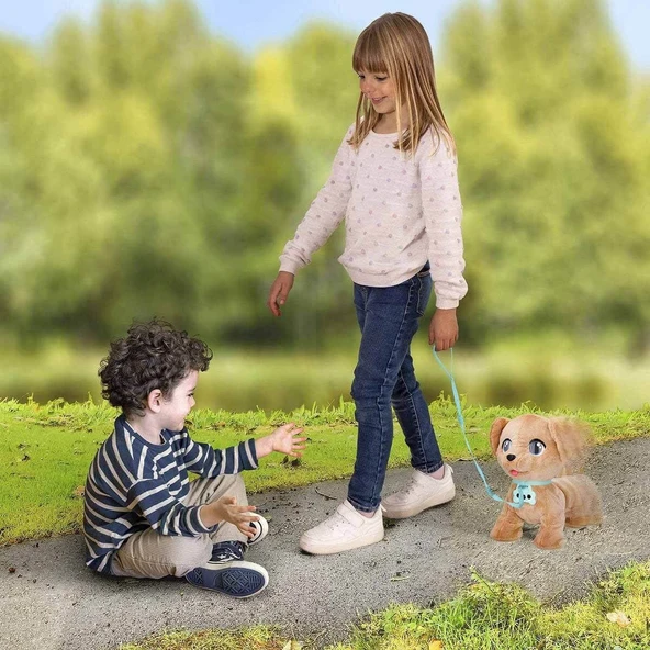 8131 Milo İnteraktif Peluş Köpek -Sunman - Resim 3