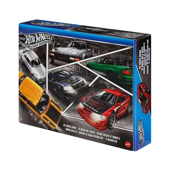 JBY77 Hot Wheels Japon Temalı Çoklu Arabalar - Resim 2
