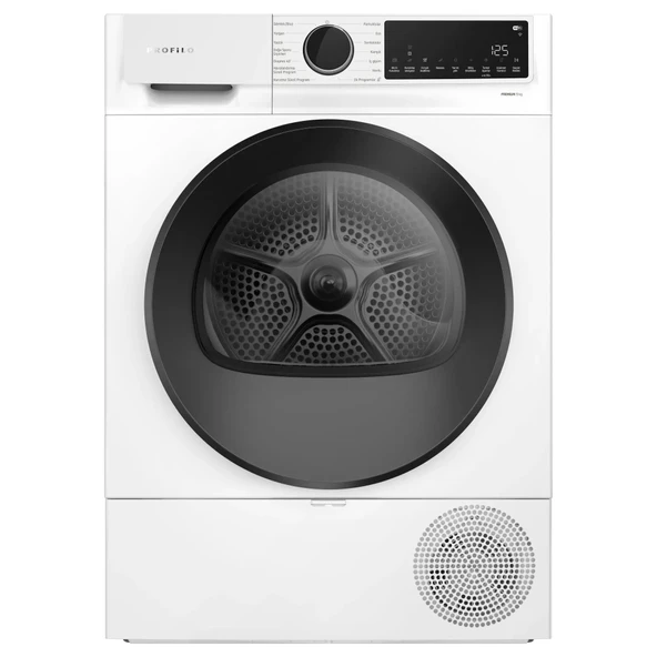 Profilo KM09611JTR D Enerji Sınıfı 9 kg Isı Pompalı Çamaşır Kurutma Makinesi ürün görseli 1