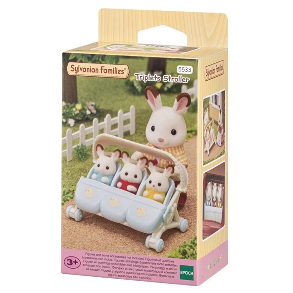 5533 Sylvanian Families Üçüzler Bakım Seti (figürler dahil değildir) +4 yaş ürün görseli 1