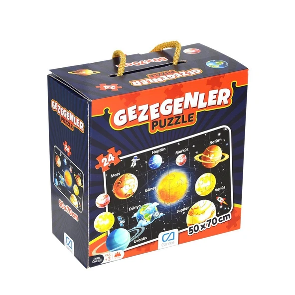5026 CA Games, Gezegenler / 24 parça Puzzle / +3 yaş ürün görseli 1
