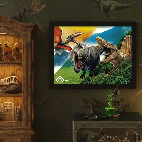 JW 714 JURRASIC WORLD REBİRTH PUZZLE 100 PRÇ - Resim 6