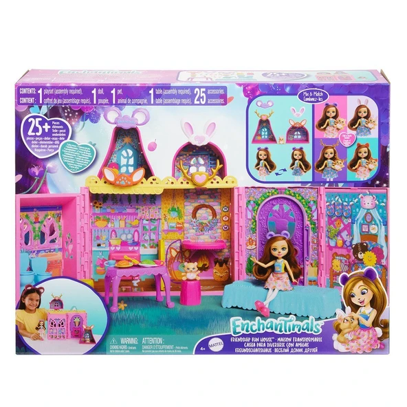 HXL53 Enchantimals Ana Karakter Bebekler Evi ürün görseli 1