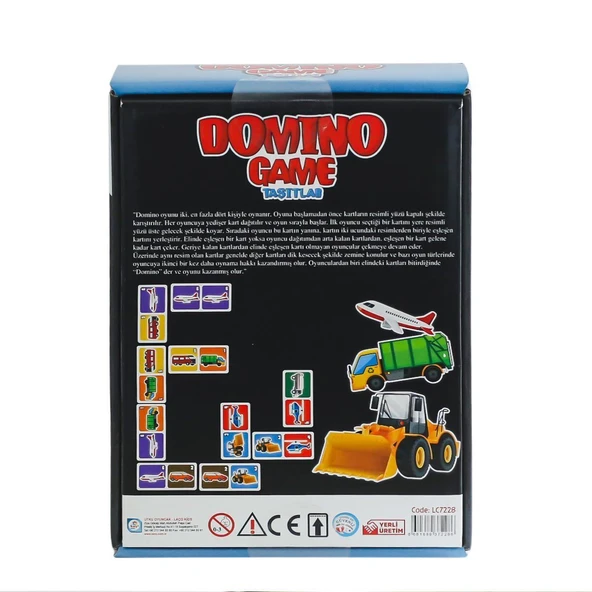 LC7228 Domino Game Taşııtlar -Laço - Resim 2