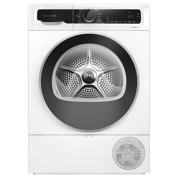 Profilo KM10611CTR E Enerji Sınıfı 10 kg Isı Pompalı Çamaşır Kurutma Makinesi ürün görseli 1