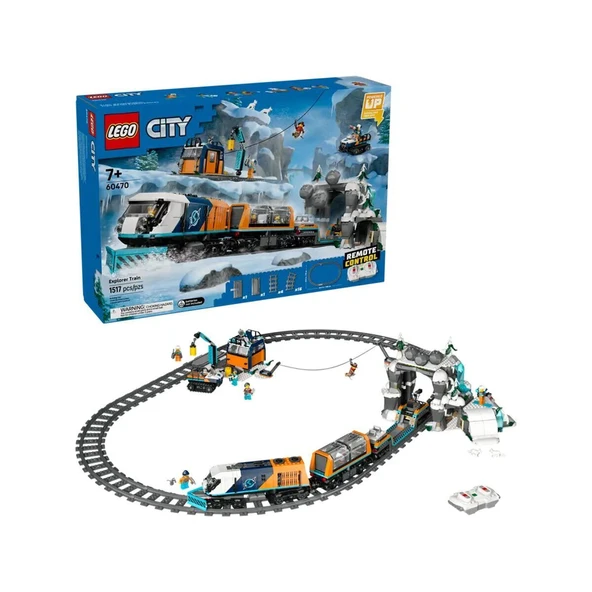 60470 Lego City Kaşif Treni 1517 parça +7 yaş ürün görseli 1