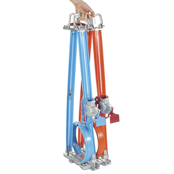 GFH85 Hot Wheels Çift Çemberde Depar Pist Seti - Resim 4