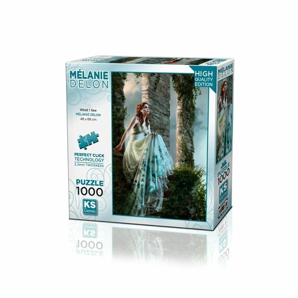 20688 Ne Görüyorum 1000 Parça Puzzle -KS Puzzle ürün görseli 1