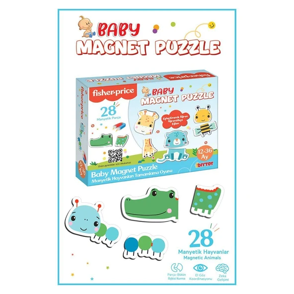 FP2939 FISHER PRICE MAGNET PUZZLE ürün görseli 1