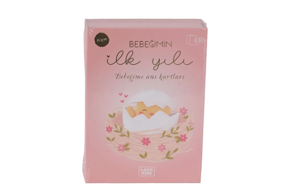 LC0176 DOĞUM KARTLARI KIZ ürün görseli 1