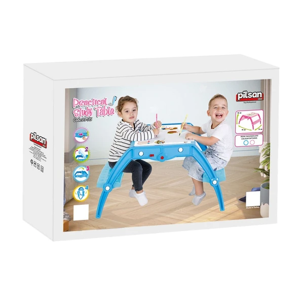 03 515 PRATİK ÇALIŞMA MASASI (PEMBE) - Resim 2