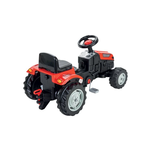 07 314K ACTIVE TRAKTÖR PEDALLI KIRMIZI - Resim 2