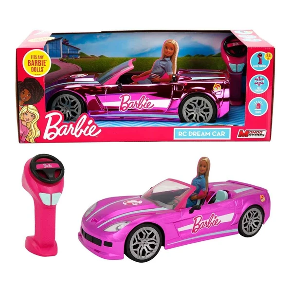 1063619 SUN-MON-MMT-RC ARABA BARBIE CONVERTIBLE RÜYA ARABASI F F 42CM IŞIKLI 2 ürün görseli 1