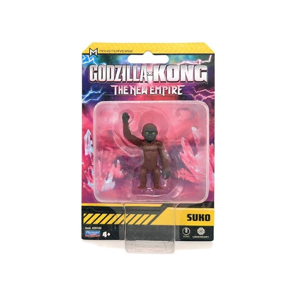 MN313000 Godzilla vs. Kong Mini Figür 5 cm - 35760 - Resim 8