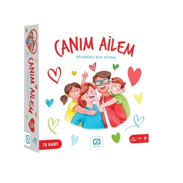 CAOYN-6025 Canım Ailem Kutu Oyunu -CA Games ürün görseli 1