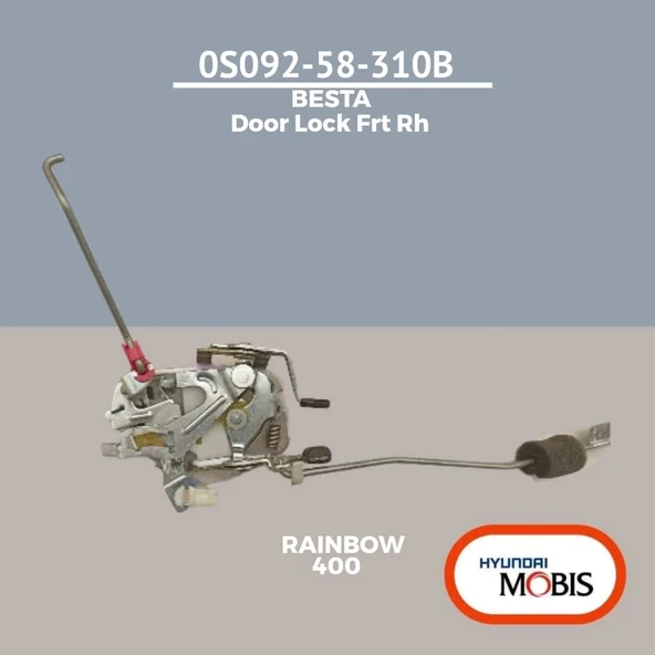 Kilit Kapı Besta / E2200 Ön Sağ (Oem No: 0S092-58-310B) ürün görseli 1