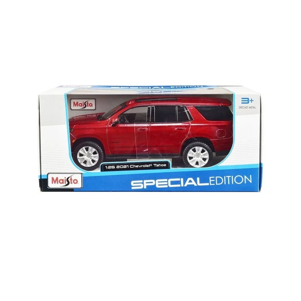 MAY31533 Maisto 1/26 2021 Chevrolet Tahoe -Necotoys ürün görseli 1