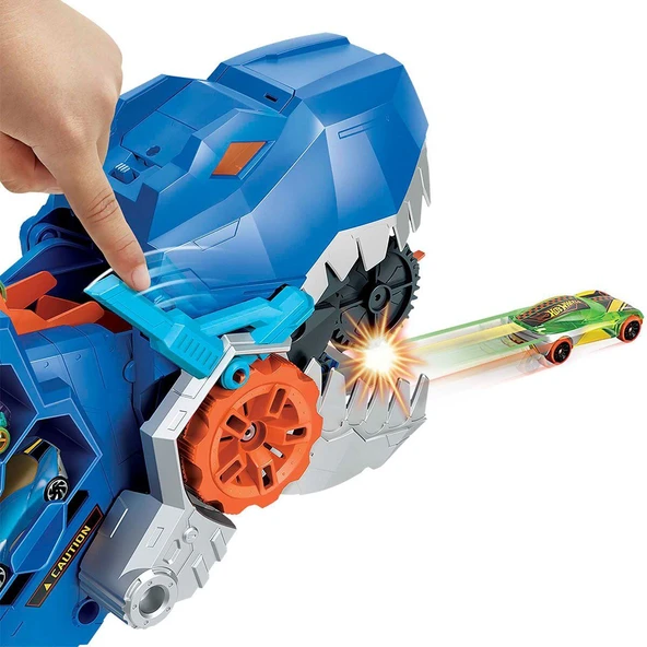 HNG50 Hot Wheels Ultimate T-Rex Tır - Resim 3