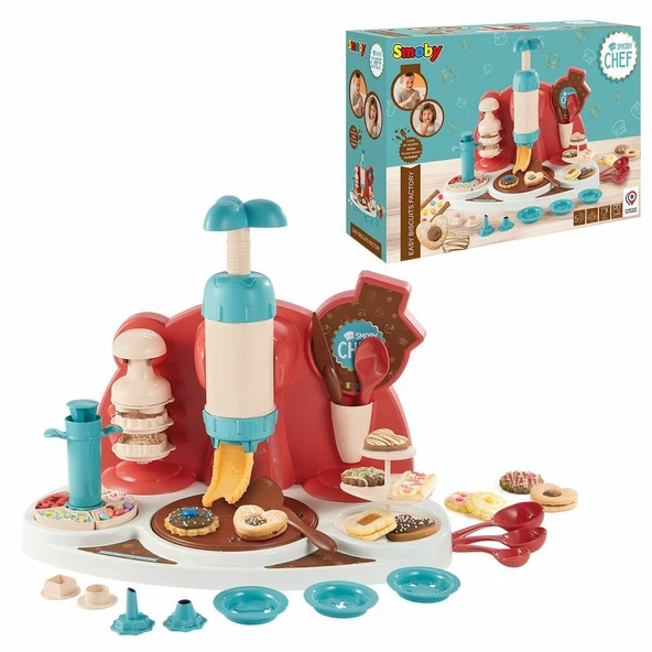 7600312117 SMOBY CHEF EASY BISCUITS FACTORY ürün görseli 1