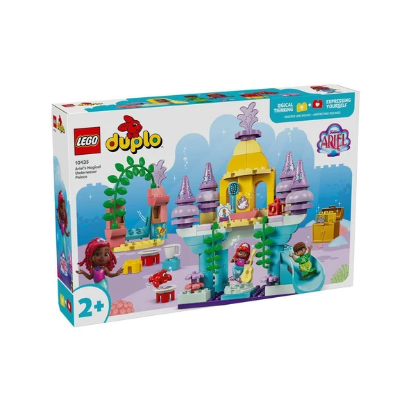 10435 Lego Duplo Arielin Sihirli Su Altı Sarayı 116 parça +2 yaş ürün görseli 1