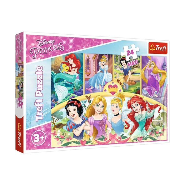PUZZLE-14294 Princess 24 Parça Maxi Çocuk Puzzle ürün görseli 1