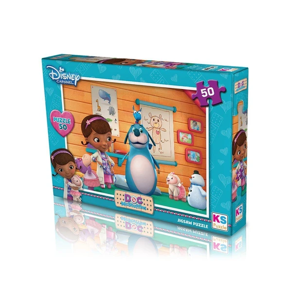 DOC709 Doc McStuffins 50 Parça Puzzle -KS Puzzle ürün görseli 1