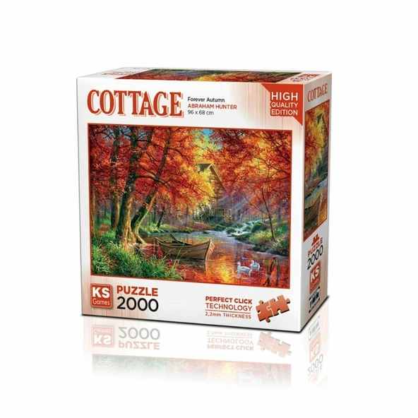 22514 Forever Autumn 2000 Parça Puzzle -KS - Resim 2