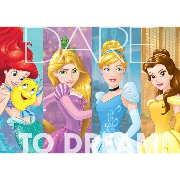 PR714 KS Disney Princess / 100 Parça Puzzle - Resim 4
