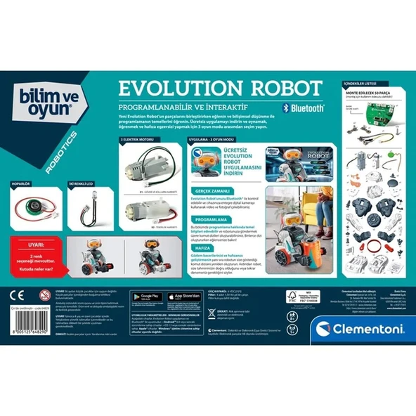 64829 Robotik Laboratuvarı - Evolution Robot +8 yaş - Resim 3