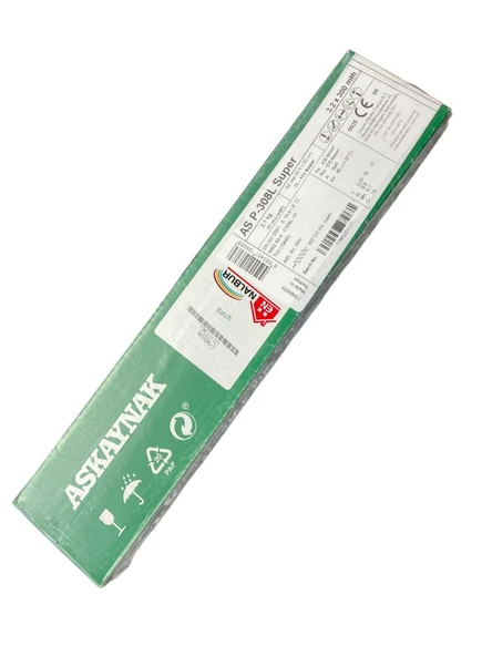 Askaynak AS ASP-308L Süper Krom Elektrod 3,20X300 ürün görseli 1