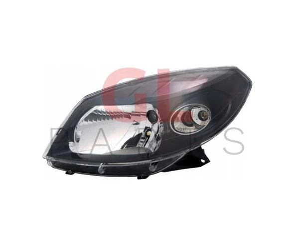 Dacia Sandero 2011-2013 Far Sol Siyah Renault (Oem No: 8200526423) ürün görseli 1