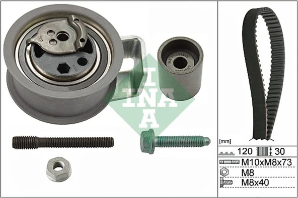 Vw Triger Seti - 120 Dis / K015569xs - İna 530 0091 10 ürün görseli 1