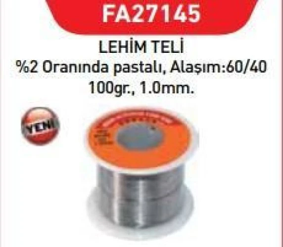 Fastbond 27145 Lehim Teli 1 mm 100 gr ürün görseli 1
