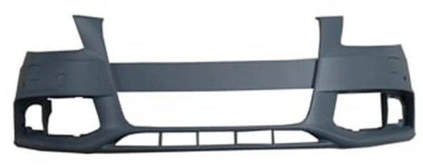 Audi A4 2008-2012 Ön Tampon Gri (Astarlı Far Yıkama Kapaklı - Sensör Delikli) (Tyg) (Adet) (Oem No:8K0807105Bgru) ürün görseli 1