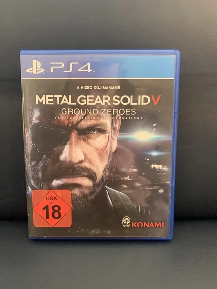 Metal Gear Solid V 5 - Ground Zeroes Ps4 CD Tehşir ürün görseli 1